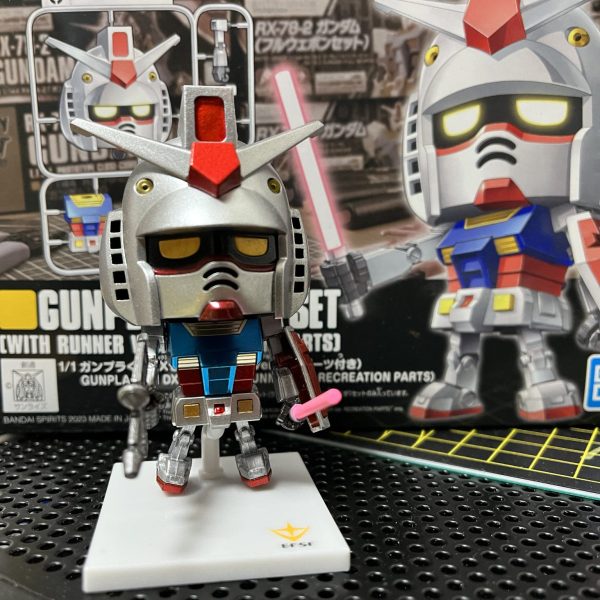 ガンプラくんDX メタリック塗装