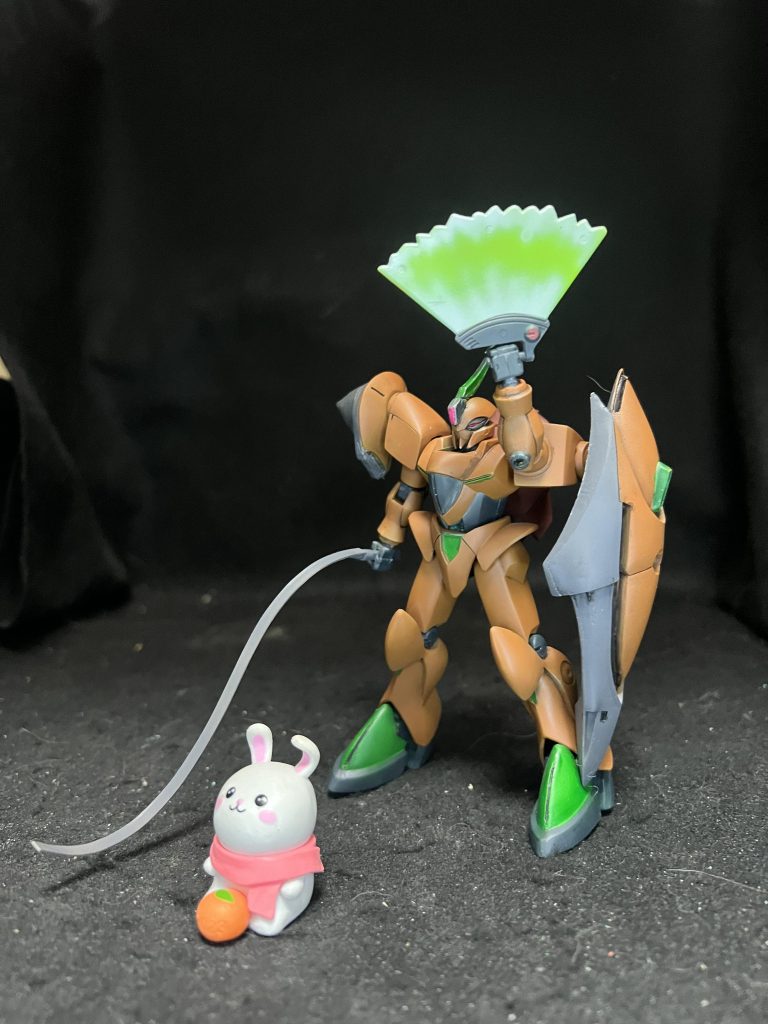 プラ板でムチを作ってみました劇中では赤く発光してましたが、発行前ってイメージです