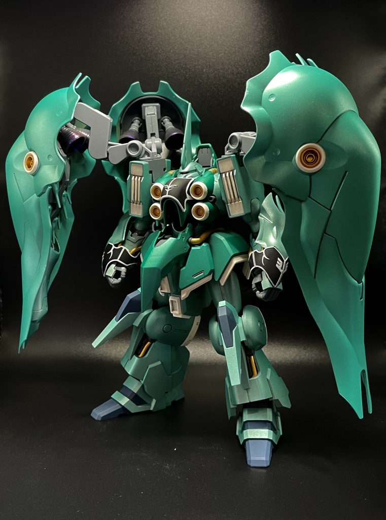 クシャトリヤ(メタリック？塗装と試し塗り)–2枚目/制作者：やぎのめ