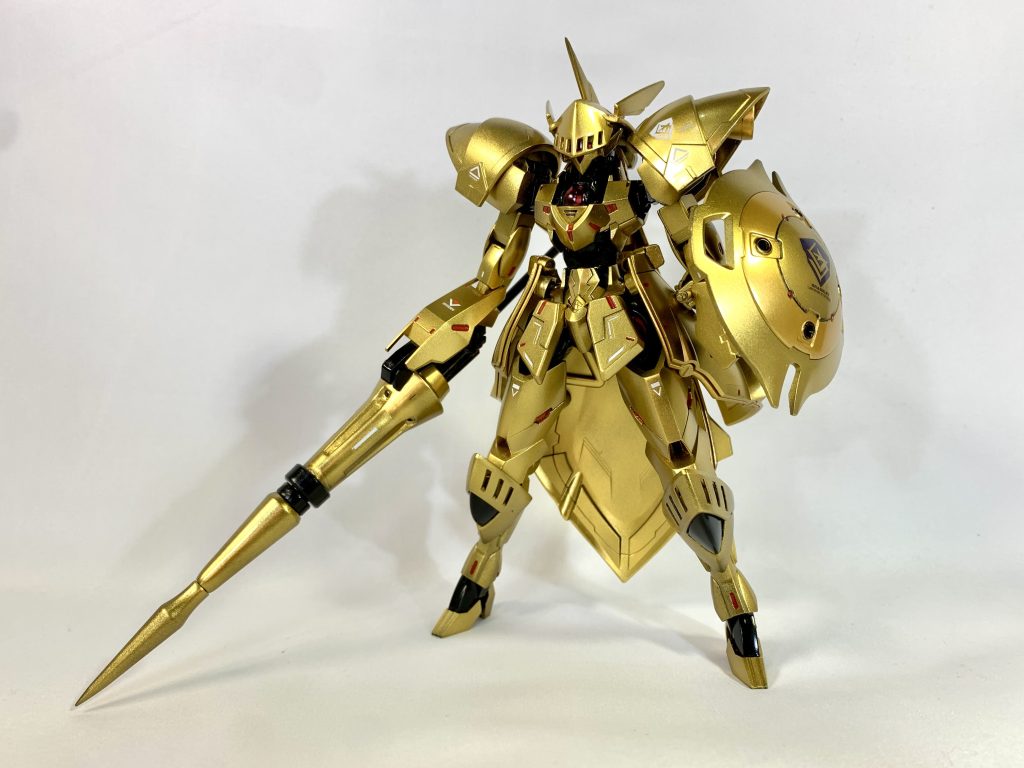 正面より。デカールは水星の魔女汎用の①②③を使用しました。