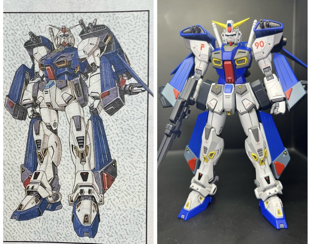 カラーリングは当時の資料を参考にしました