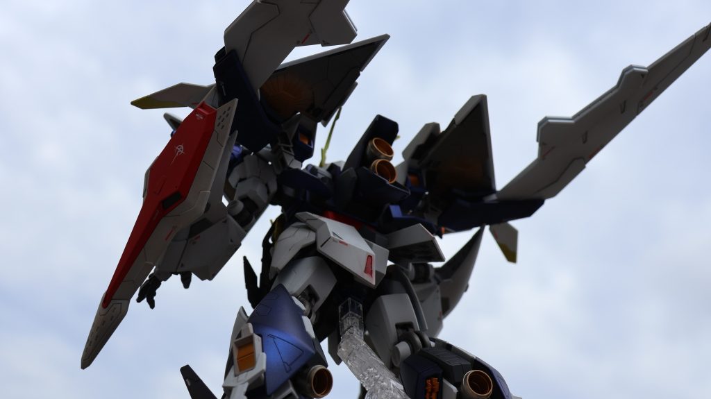 なぜか正面より上手く撮れている背面 いつか青空バックで撮影したいところですが僅かな風が致命傷になる形状とバランスなのでハイリスクです