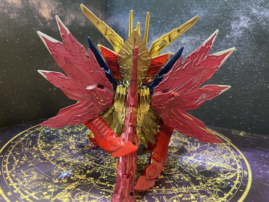 後ろ姿。特に工夫はありませぬ。