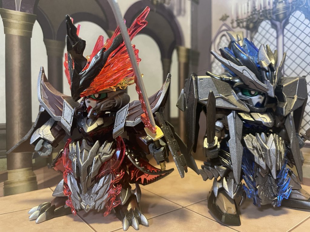 侍ツーショット。今後のSDWの武者ワールド展開に期待して！