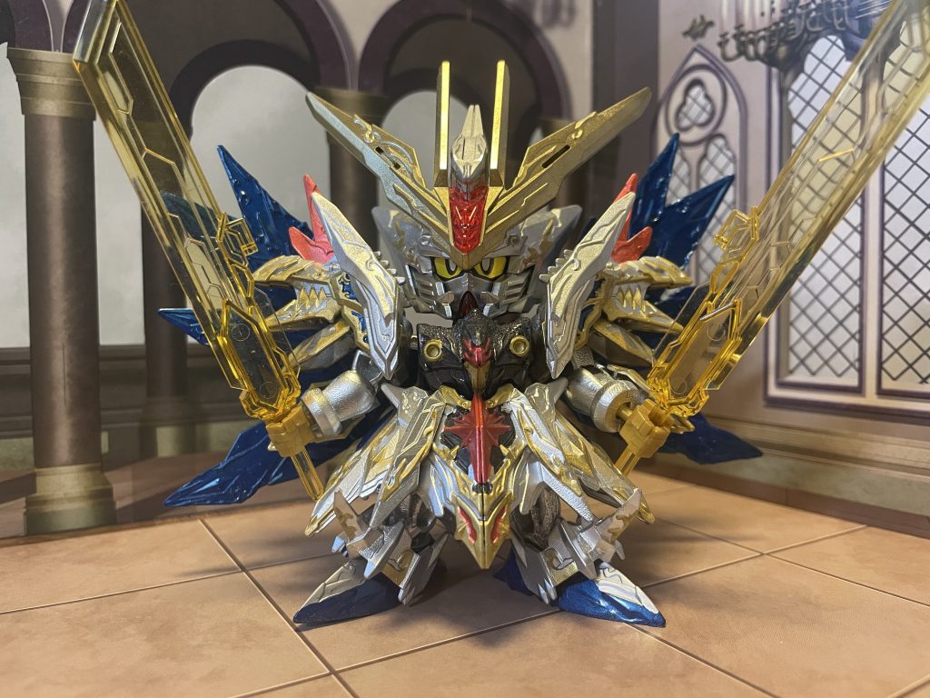 ストフリ。武装は迷走した挙句、SDW伝説？のあの剣2個持ちに。まあまあ様になってる気がします。