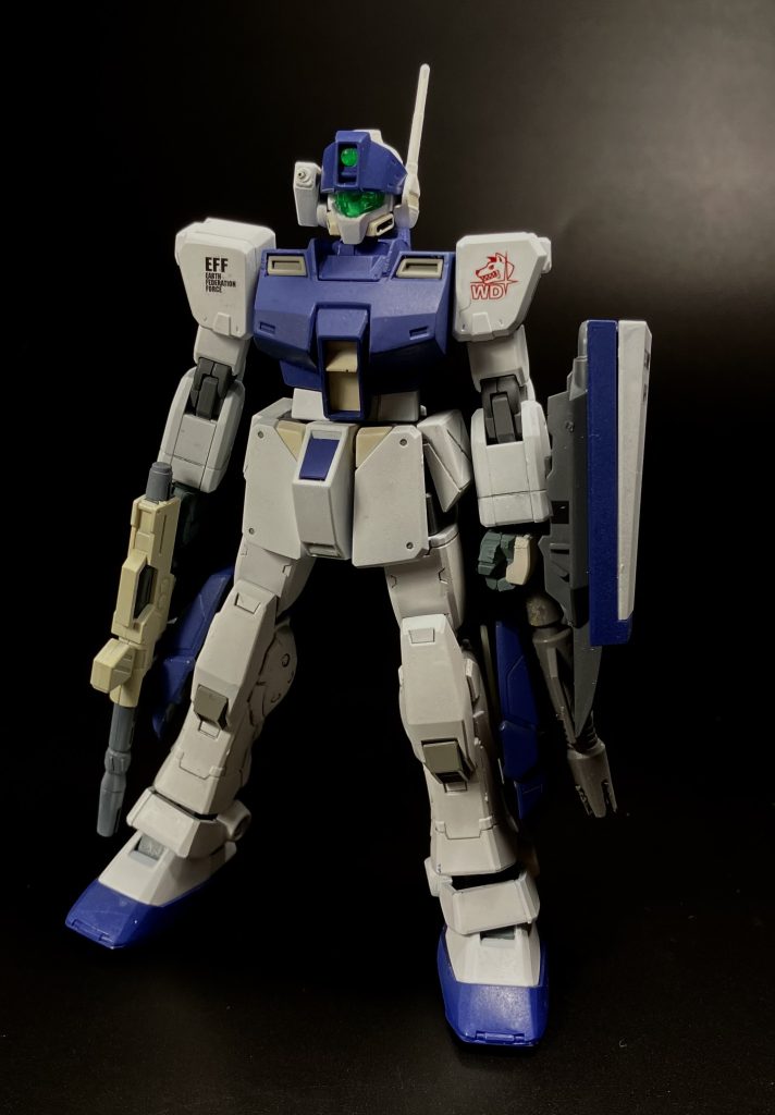 最近ガンダムデカールでホワイトディンゴ隊対応版が発売されたので完成しました。