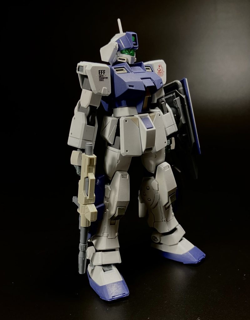 カラーレシピは、クレオス クールホワイト、フィニッシャーズ、ブルーパープル、グレーはホビージャパン ウォームグレー(多分)です。見てくださってありがとうございました