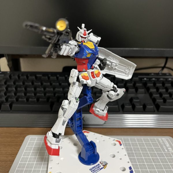 RX-78F00 ガンダム&G-DOCK｜つばささんのガンプラ作品｜GUNSTA（ガンスタ）