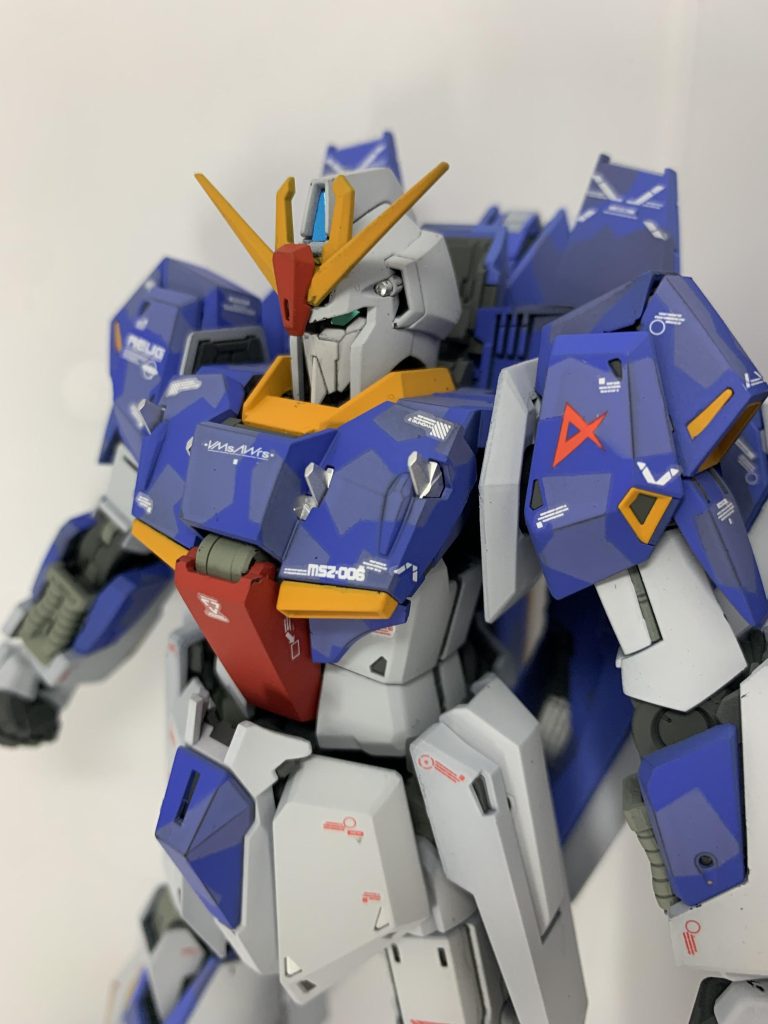 MGZガンダム verka スプリッター塗装–4枚目/制作者：モフモフゴロー