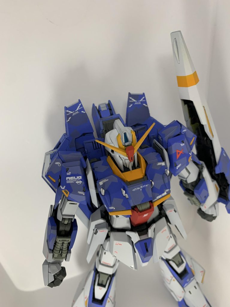 MGZガンダム verka スプリッター塗装–5枚目/制作者：モフモフゴロー