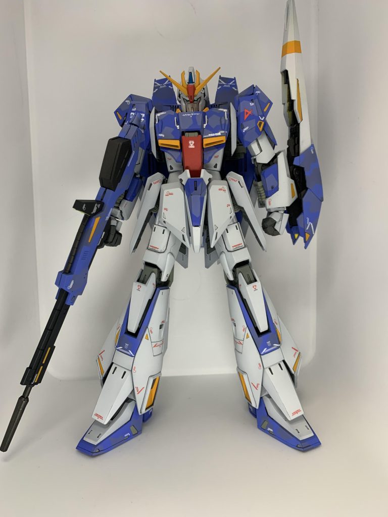 MGZガンダム verka スプリッター塗装–6枚目/制作者：モフモフゴロー