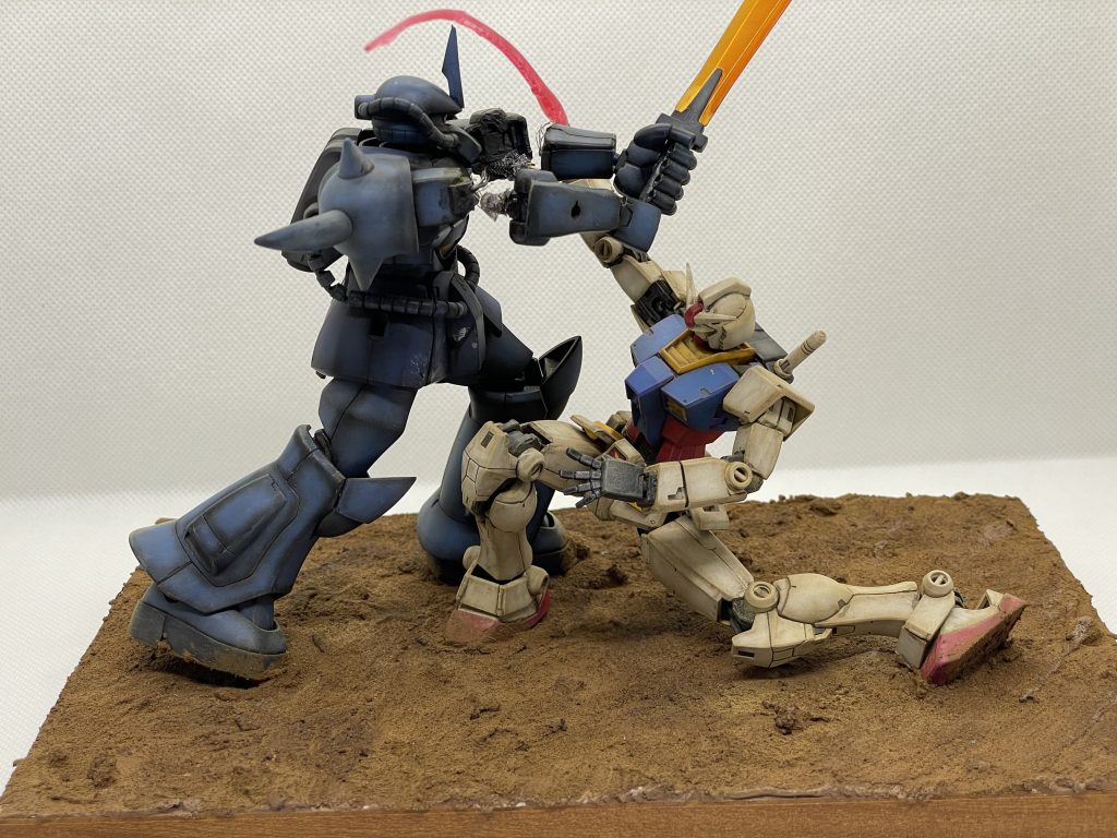 親の顔よりよく見たシーンwですが、昔からどうしてもやってみたかった場面です。