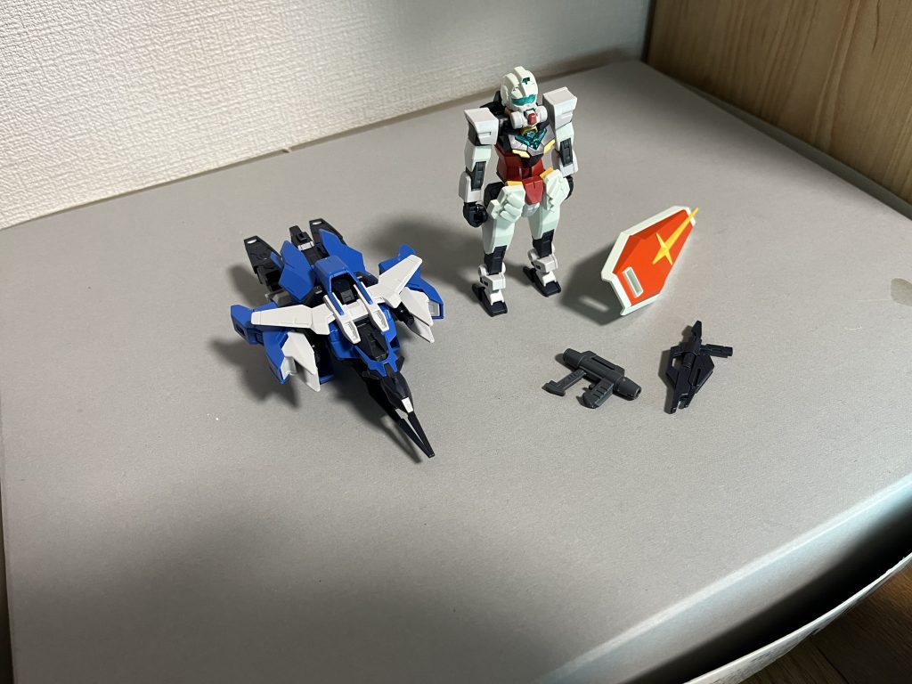 アーマーはまだ改造出来てませんが並べるとこの様になります