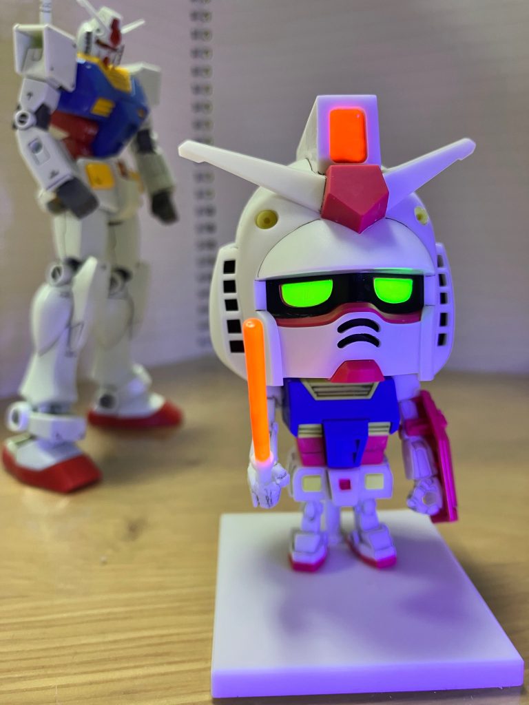 ガンプラくん。–2枚目/制作者：L.W