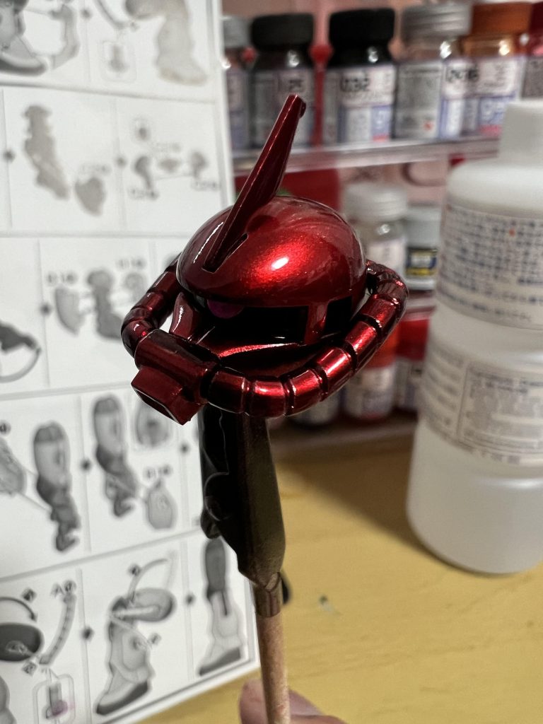 キャンディ塗装の撮影うまくいきません。肉眼で見ているような写真は難しくて取れません。