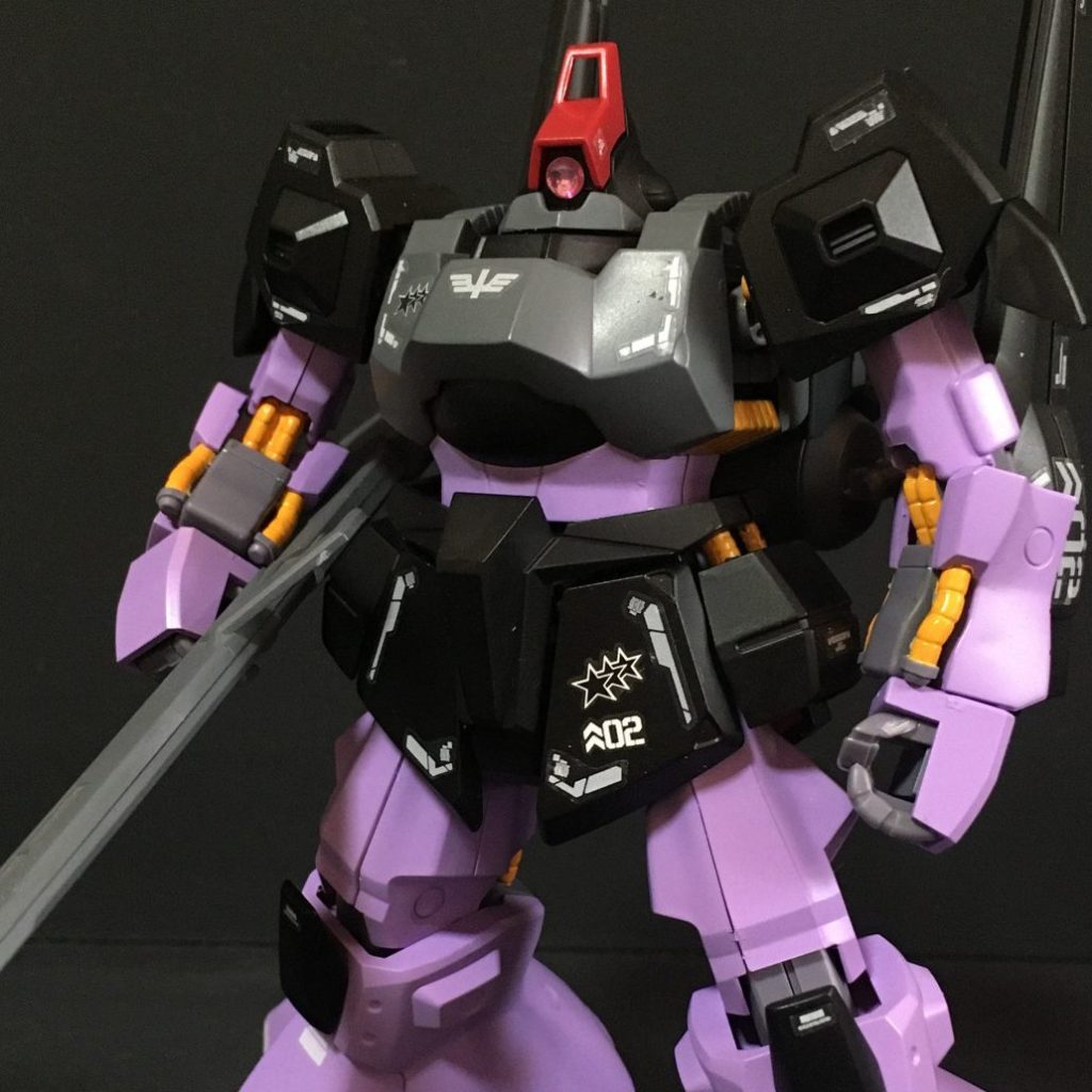 HG黒い三連星専用 リック・ディアス｜ロメオ8さんのガンプラ