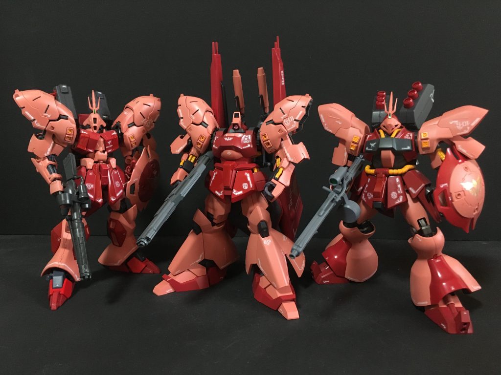 ネオジオン軍シャア専用試作MSの3ショットヤクトドーガ:https://gumpla.jp/hg/1197596シュツルムディアス:https://gumpla.jp/hg/1432910Rジャジャ:https://gumpla.jp/hg/1279536ご覧いただきありがとうございました。気に入っていただけたら いいね👍をよろしくお願いいたします。