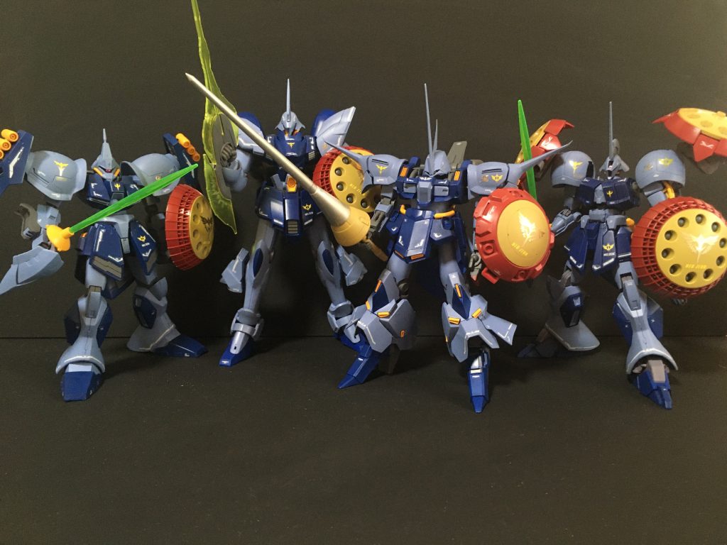 ネオジオン軍マクベ機の4ショットです。Rギャギャ https://gumpla.jp/hg/1229717 ガルスS https://gumpla.jp/hg/1455933サザビー https://gumpla.jp/hg/1229723ガルバルディー https://gumpla.jp/hg/1229685ご覧いただきありがとうございました。気に入っていただけたら いいね👍をよろしくお願いいたします。