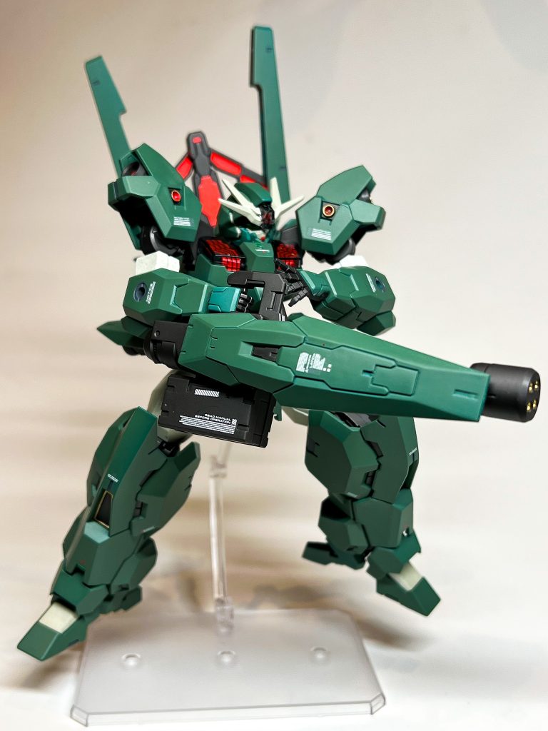 ガトリング先に極小ハトメ