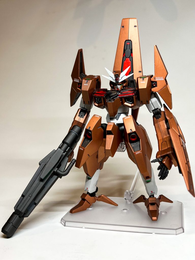 こちらも面だし、肉抜き埋め、彫り直しして塗装。