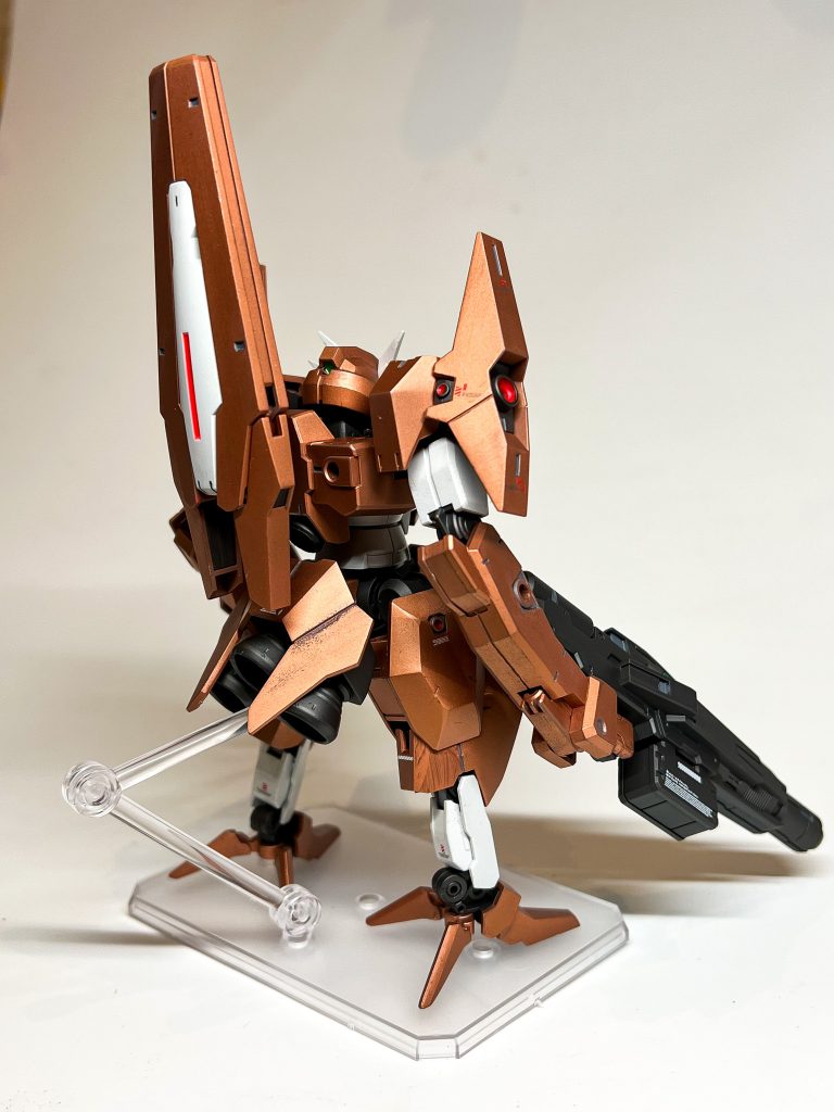 イメージ的にカッパーで塗装しました。