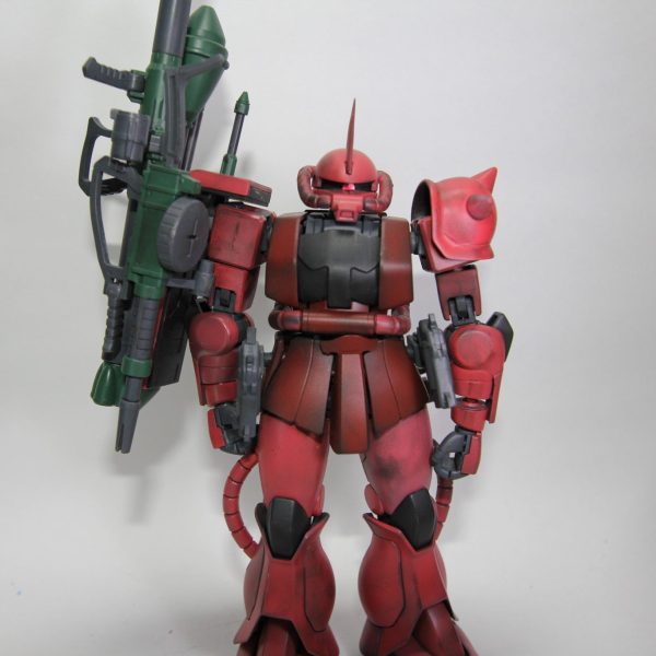 ＨＧシャア専用ザク重武装ver