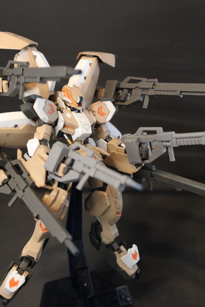 副腕を2本→4本にしてみました