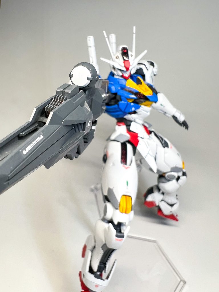 ライフル上部にフレームぽいものやシイタケ。