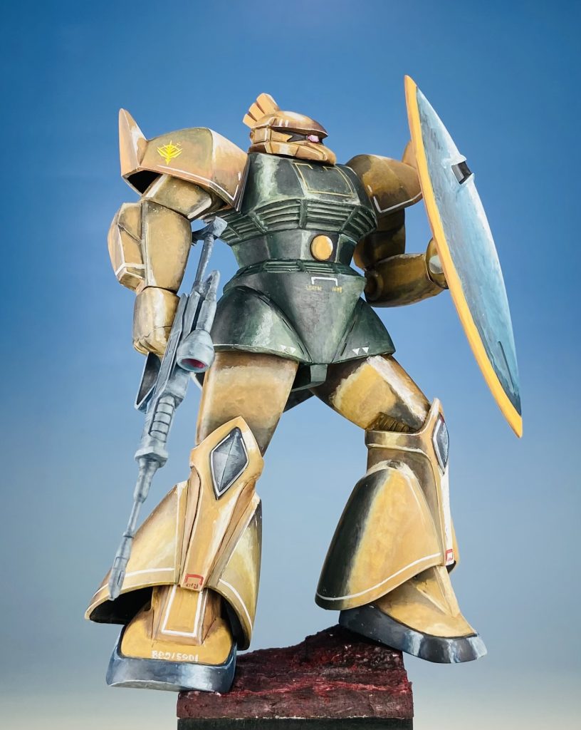 旧キット　1/144 ゲルググ–2枚目/制作者：@tyoi11r