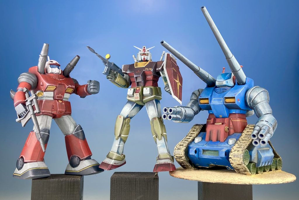 3機揃い踏み。ワクワクします😀