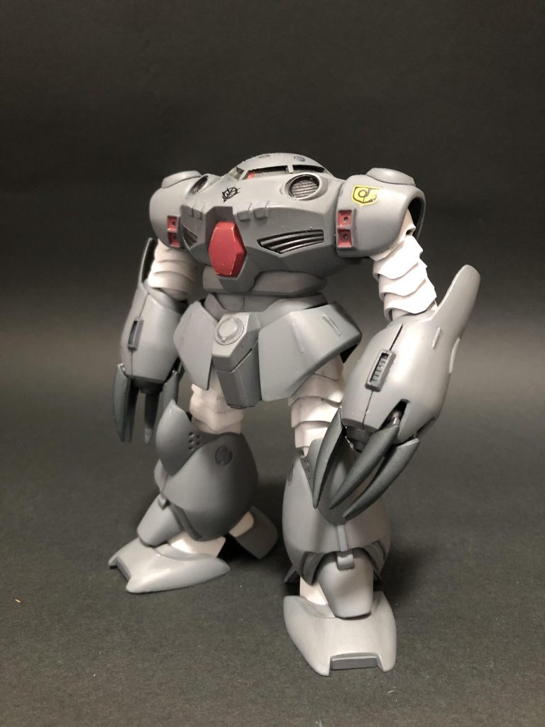 角度をちょっと変えるとのほほんとしたかわいさが出るのがすきです。筆塗り・全塗装ガンプラ　２０２３　その２１