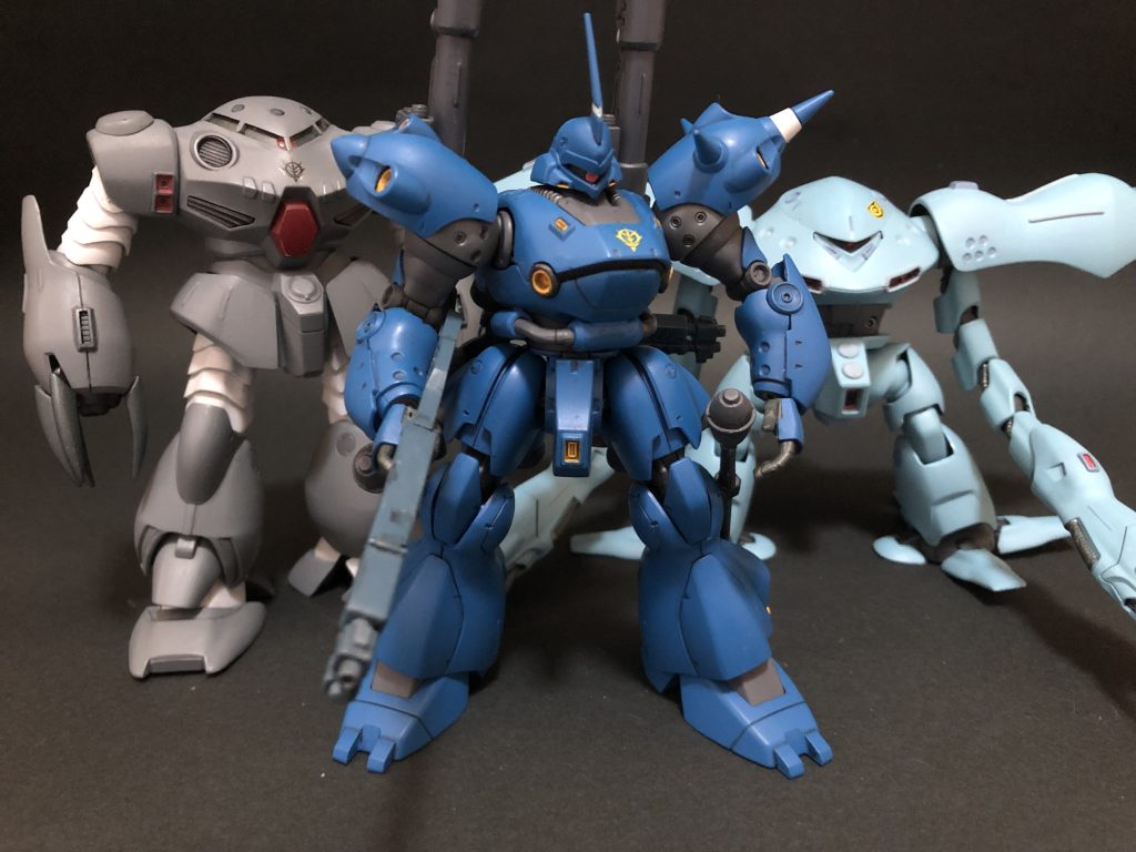 連休中になんとか３体。やっぱりそろうとうれしいです。やった！筆塗り・全塗装ガンプラ　２０２３　その２２