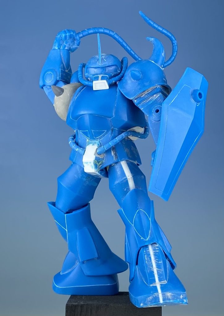 改造箇所は少なめ。ほんと旧キットはいい出来してます