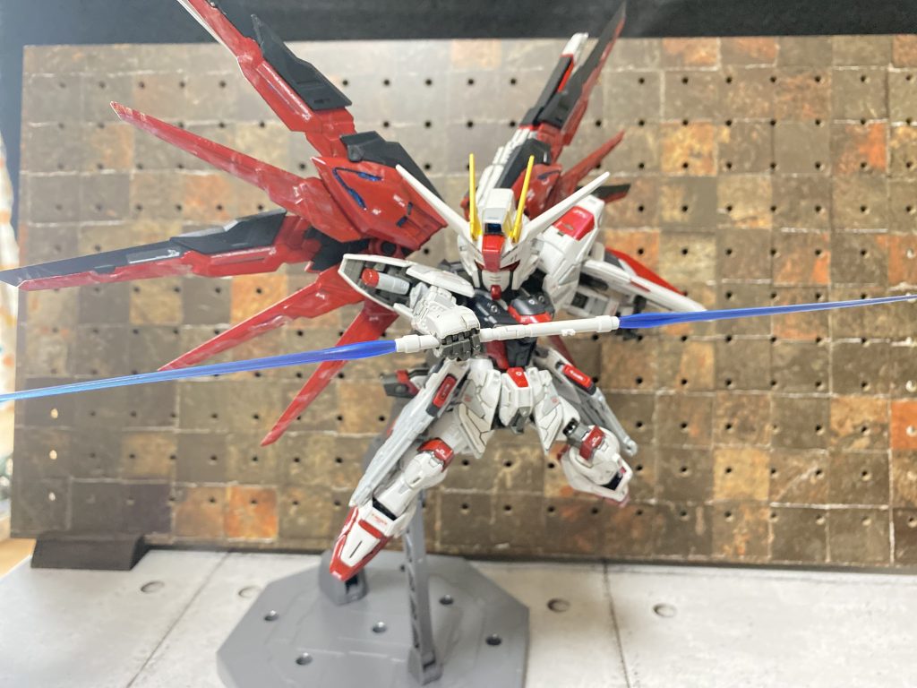 ビームサーベルは青で