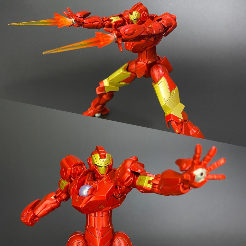 武装類はアイアンマンをオマージュしています。・リパルサーレイ