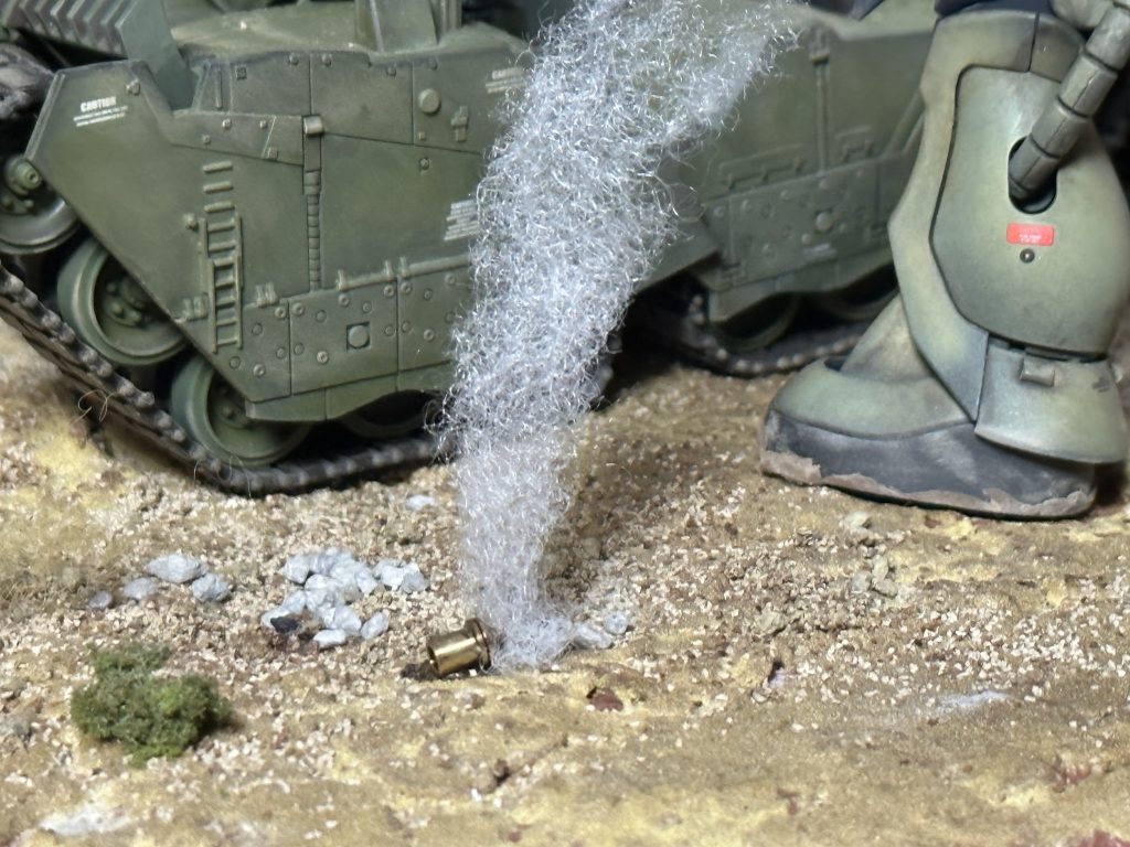 空薬莢はミニ四駆のローラー軸受。どこで何が役に立つかわからないもんですね笑