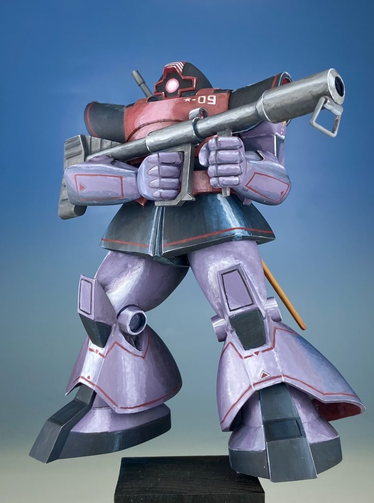 旧キット　1/144 リックドム–2枚目/制作者：@tyoi11r