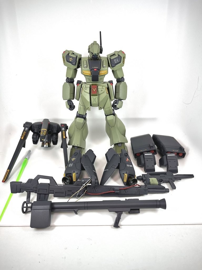 全武装を並べました。コレがやってみたかった(笑)