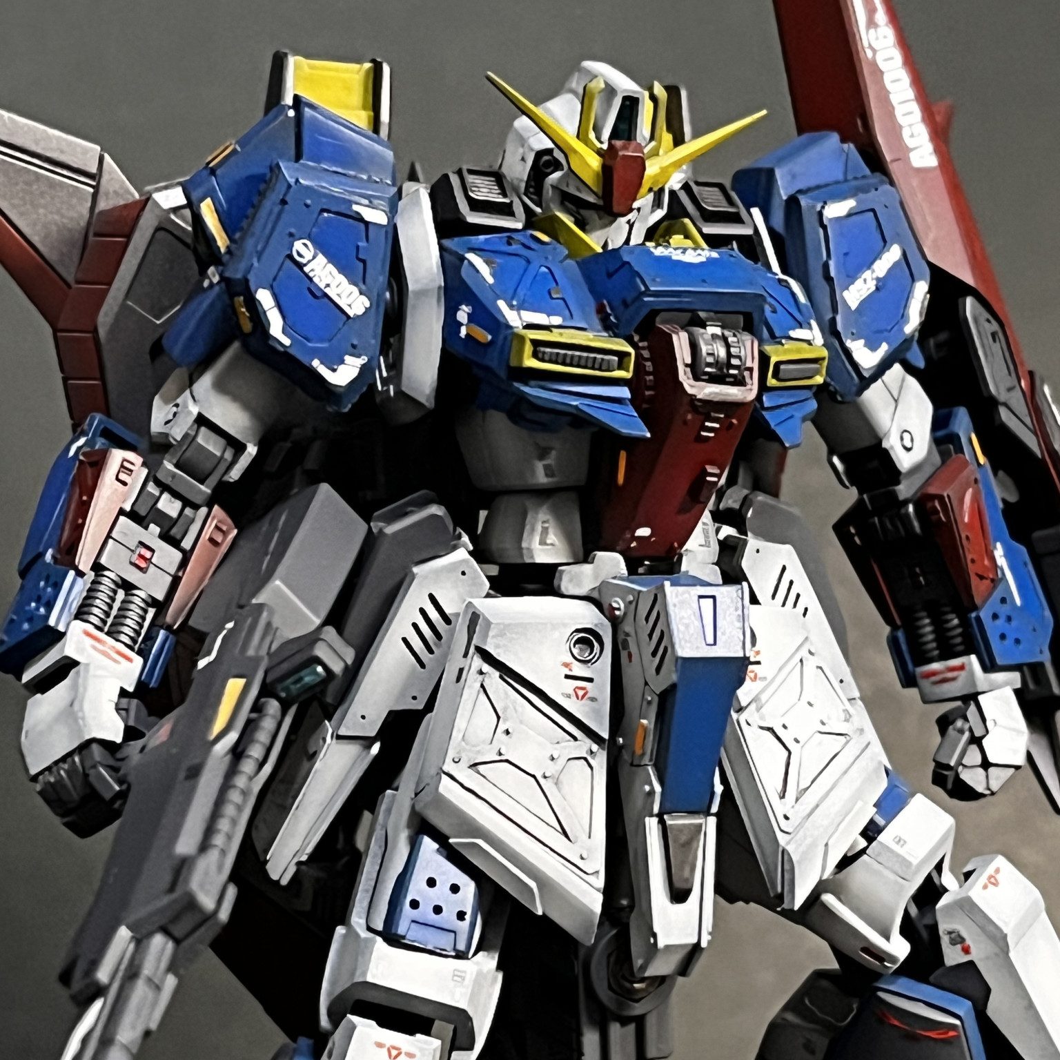 HGUC 1/144 ゼータガンダム オリジナル改造 完成品 - プラモデル