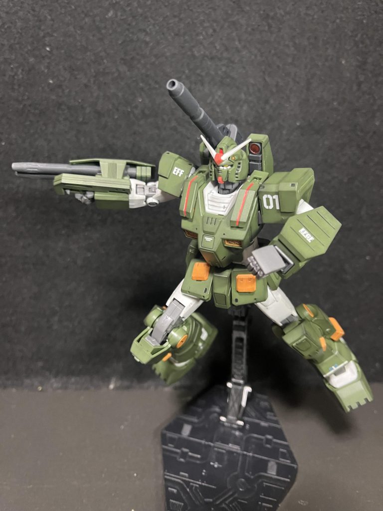 キャノンと2連ビームは塗装してます世代的にどストライクなので発売してくれるだけで感謝😊