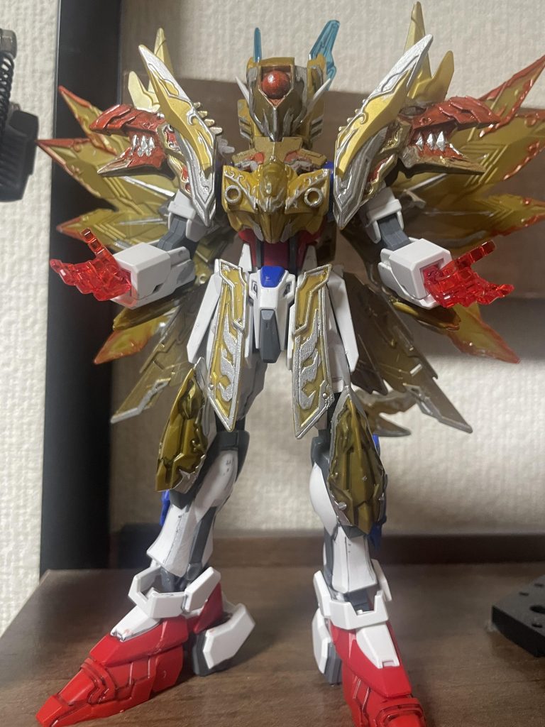 もうちょっと足回り塗装しようと反省。でも中々かっこいいんでは？と自画自賛