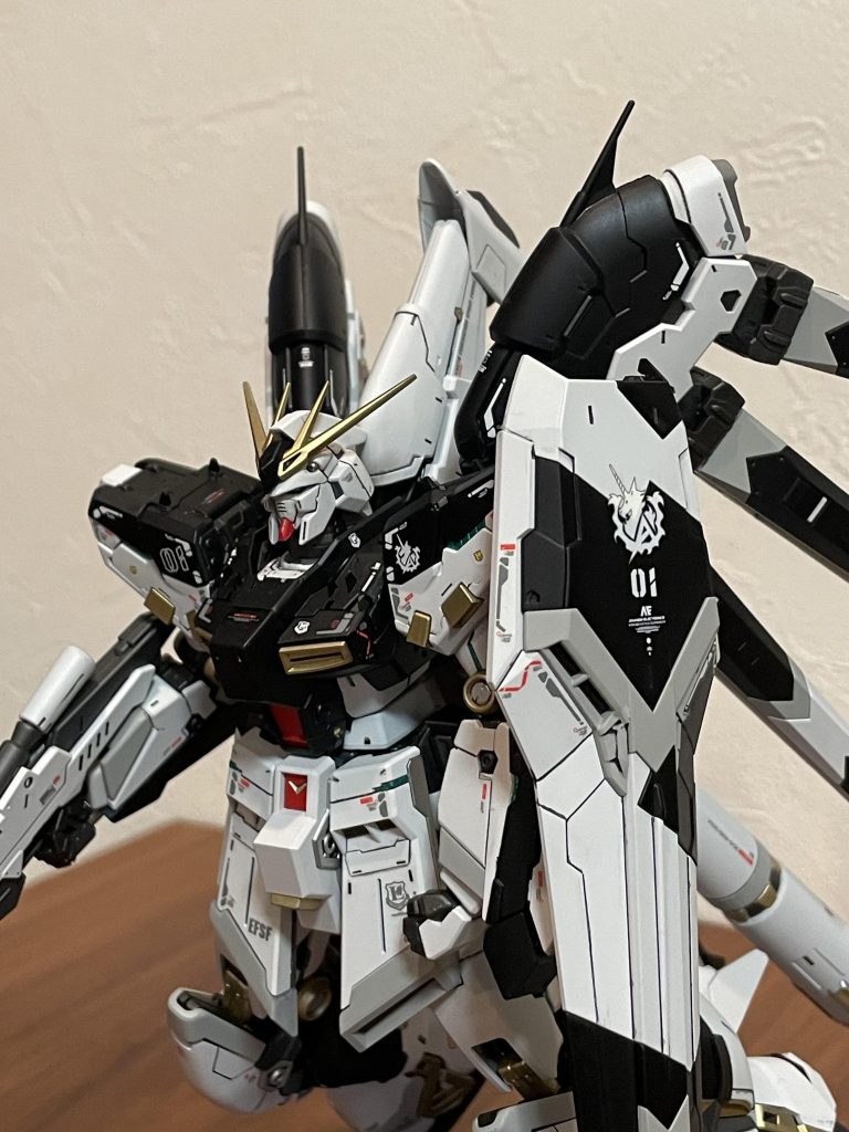 ニューガンダム風Hiニューガンダム–2枚目/制作者：johnビルダー