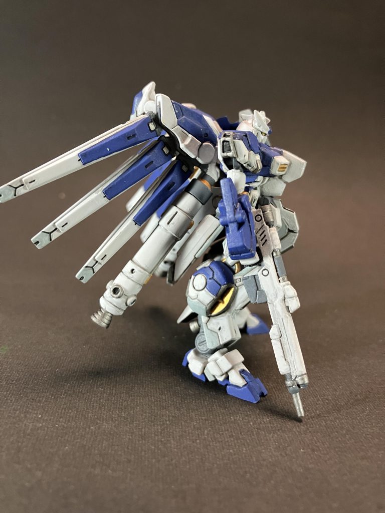加工はそれほどしていませんので、アーティファクトの素の状態の素晴らしさがお分かりいただけるかと…バーニア類は目立つところは掘り直ししてます。