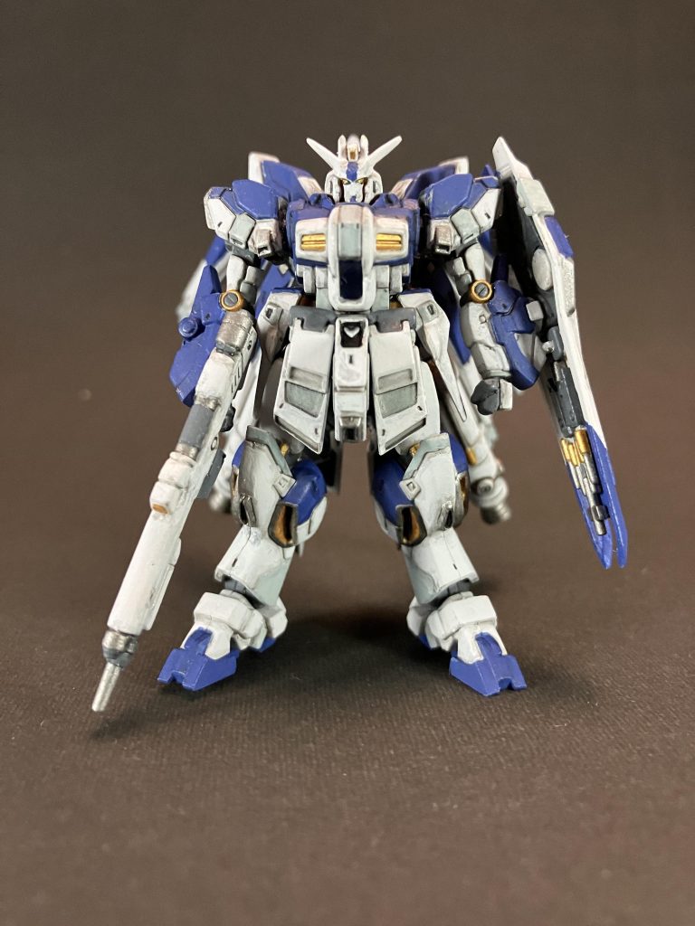 ナイチンゲールの時は気にならなかったんですが、ガンダムだと面とかエッジはしっかり出した方がカッコよかったんだなぁと思いました。次はその辺りも気にかけます。