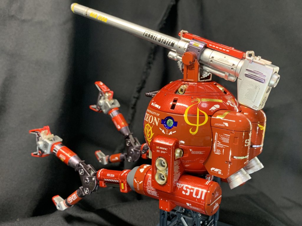 やっぱりディスプレイスタンドもしっかり塗装とかアレンジした方が良いですね。