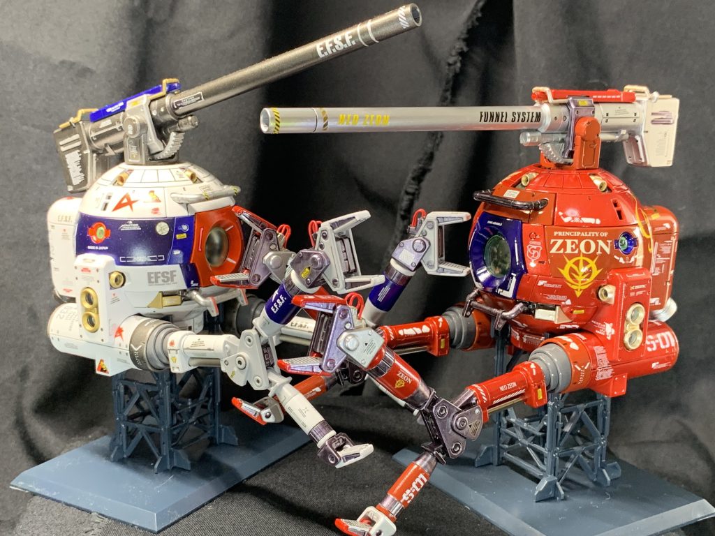 じゃれ合う２機w。それぞれの個別写真も後ほどアップいたします〜。