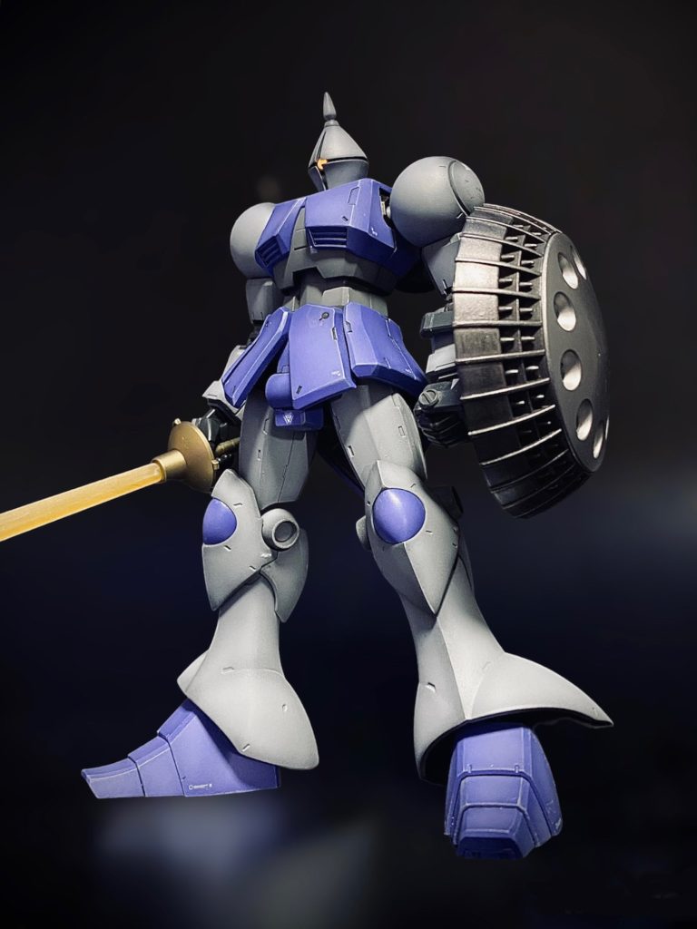 この頃（一年戦争時）のMSのシンプルなスタイルは、やっぱりグッときます。