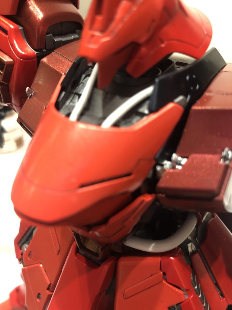 ケーブル部分をホビーショップで売っていたビニールワイヤーに変更。最後までご覧いただきありがとうございました。