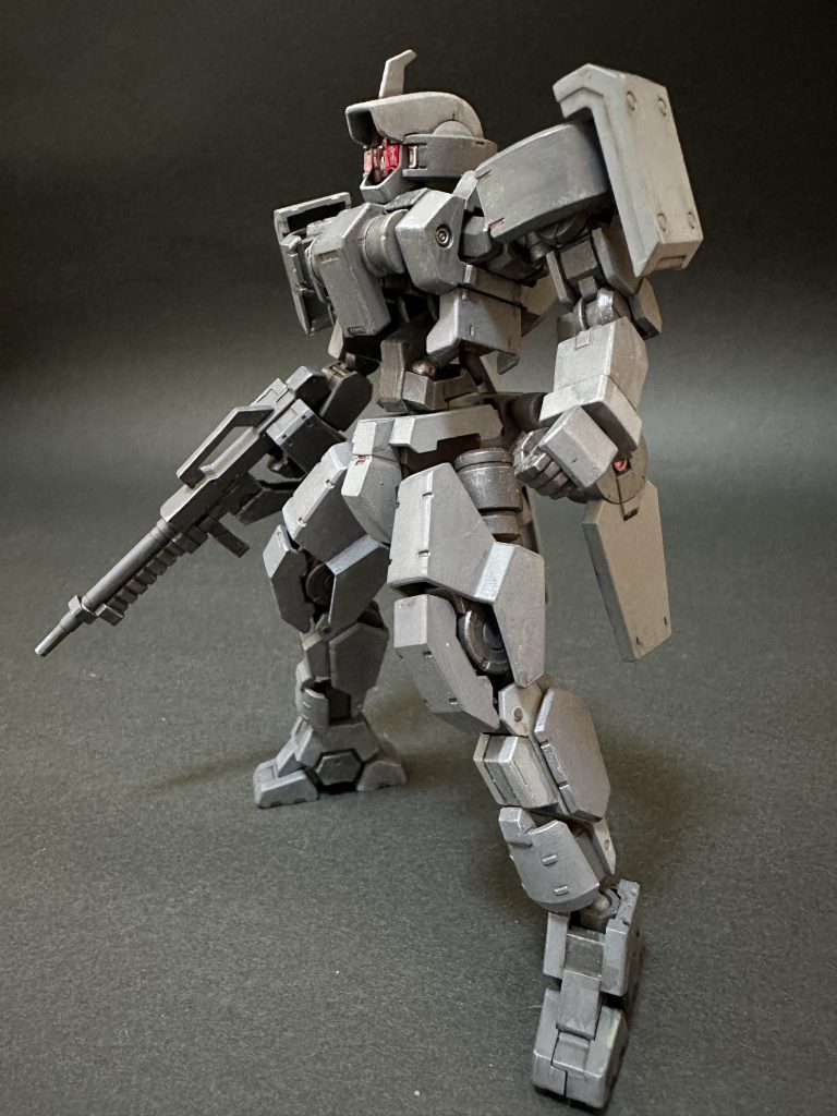 なんとなーくドイツ戦車のイメージで。筆塗り・全塗装ガンプラ　２０２３　その２６