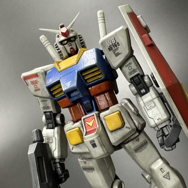 HGUC 1/144 RX-78-2 ガンダムリバイブ版 旧キット1/100風
